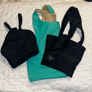 Bundle of Kandi Koture, Balera, and Old Navy Activewear Tops Size CM 5/6 EUC